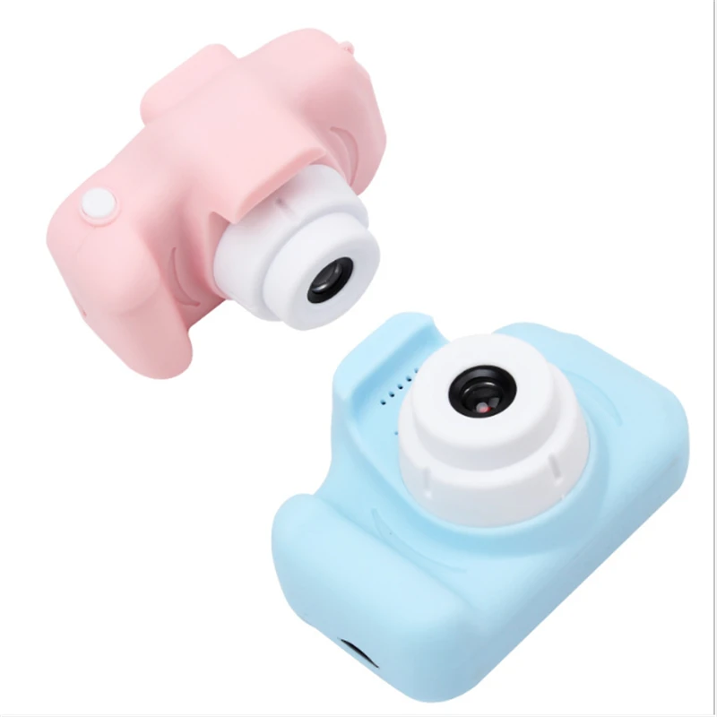 

20201Hotsale Drop Shipping Mini Kids Digital Video Camera Creative For Kids Gifts, Green pink blue