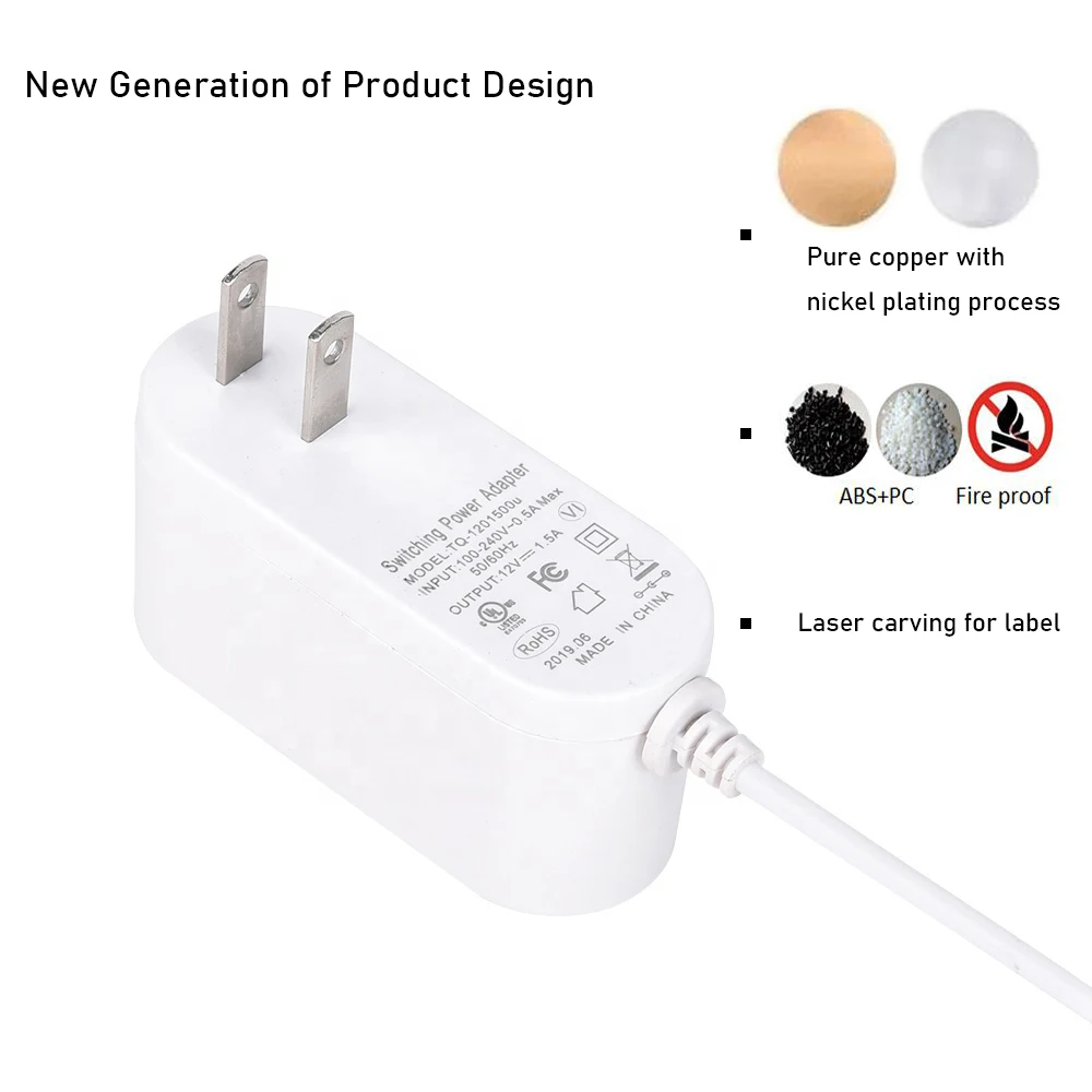 12v 1 25a 1 5a Led Power Adapter 15w 12v 1 25a Power Supply 18w 12v 1 5 Amp Switching Adapter With Tuv Ce Fcc Rohs Rcm Approved Buy 12v 1 5a Led Power Adapter 18w