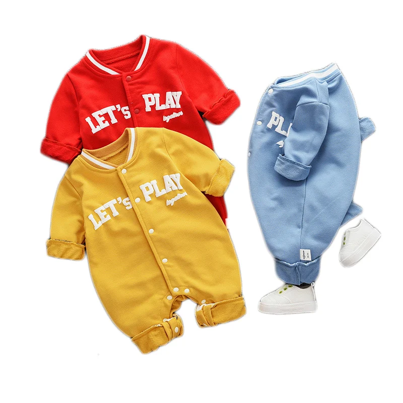  Wholesale baby Bodysuit Long Sleeve 100% cotton Baby Cloth Bodys Ropa De Bebes New Born Baby Clothes Newborn Clothing
