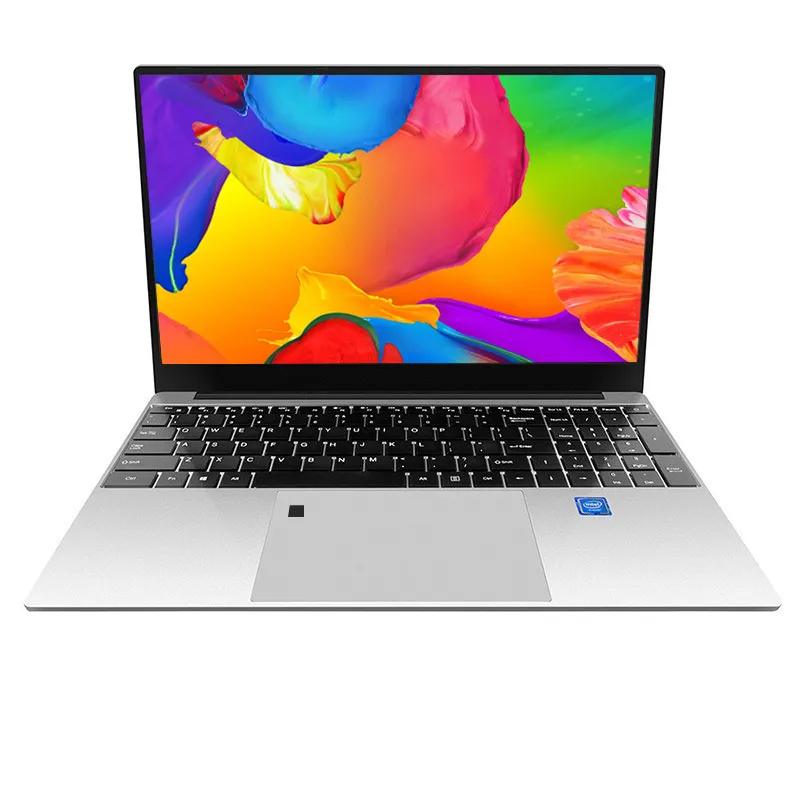 

15.6 inch adm ryzen 5 processor R5 2500U 8GB ddr4 ram 128GB ssd notebook computer children educational gaming laptop netbook, Silver