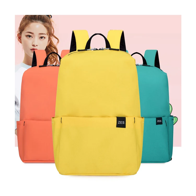 

Fashion Multi Color Polyester Light Weight Kids Backpack School Bags, Customizable