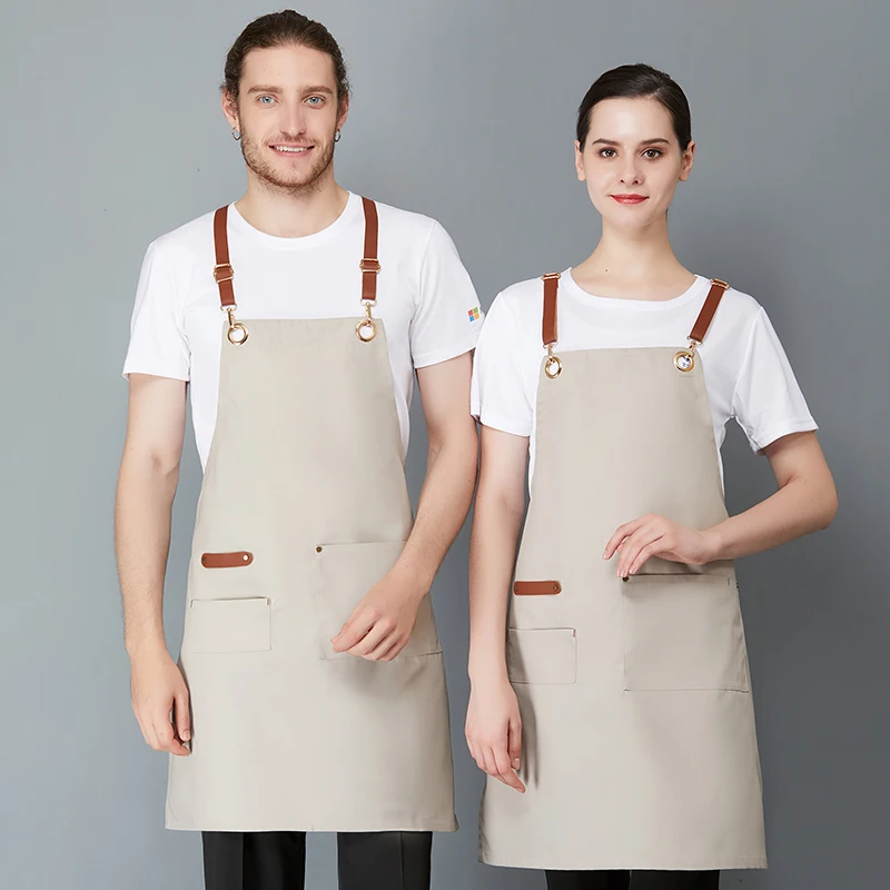 

Personalized Custom Canvas Cotton Chef Cooking Kitchen Apron For Women And Men