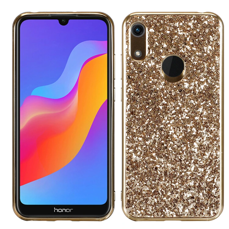 

For Huawei Honor 8A Y6 phone back cover Luxury Shining Powder mobile case, 6 colors
