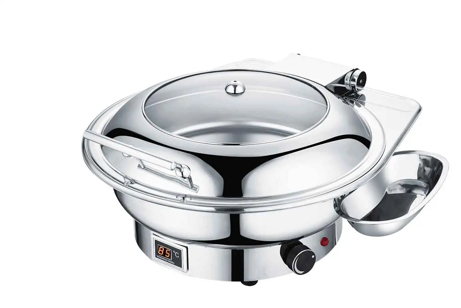 Factory Supply Hotel Restaurant Buffet Equipment Round Shape Electric