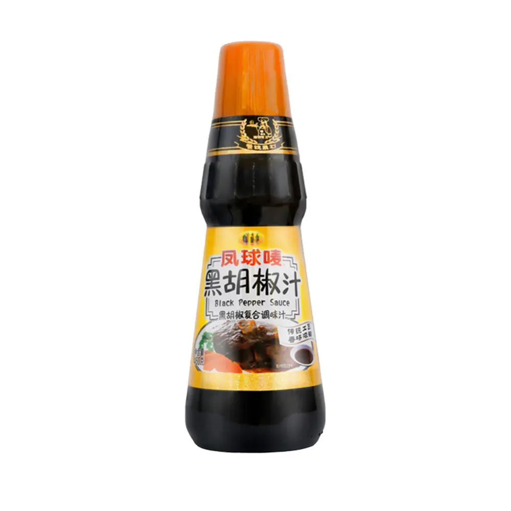 
Low price black pepper sauce beef seasoning steak sauce 