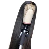 

Qingdao factory overnight delivery cuticle aligned virgin human hair natural straight lace frontal wig