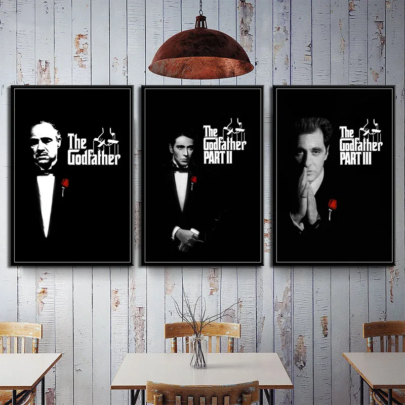 Details about   Art Silk The Godfather Classic Mafia Marlon Movie 24x36 20x30 Poster 1567F 