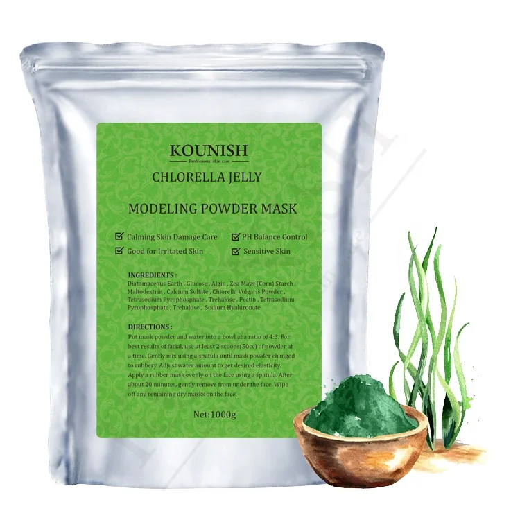 

Korea Skin Care Organic Seaweed Face Collagen Peel Off Powder Cool Modeling Body Hydro Jelly Facial Mask