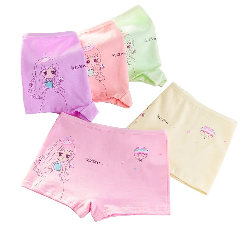 

Cartoon princess pure cotton breathable children's underwear girls briefs