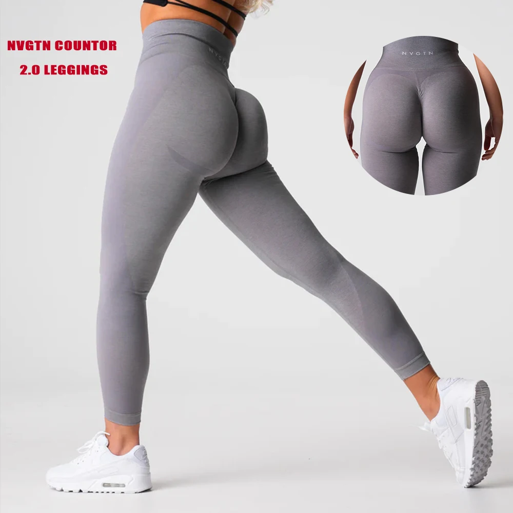 

Ropa Deportiva Mujer Tendencia 2023 Calzas Push Up Nvgtn Scrunch Butt Contour 2.0 Seamless Gym Leggings For Women