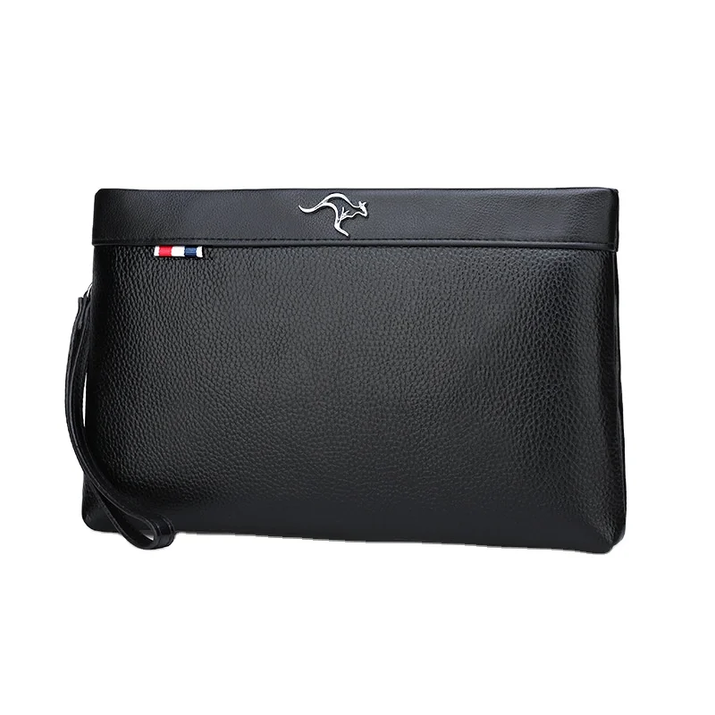 

Envelope Large-capacity Folder Bag Men's Korean Style Trendy Leather Men's Clutch Bag
