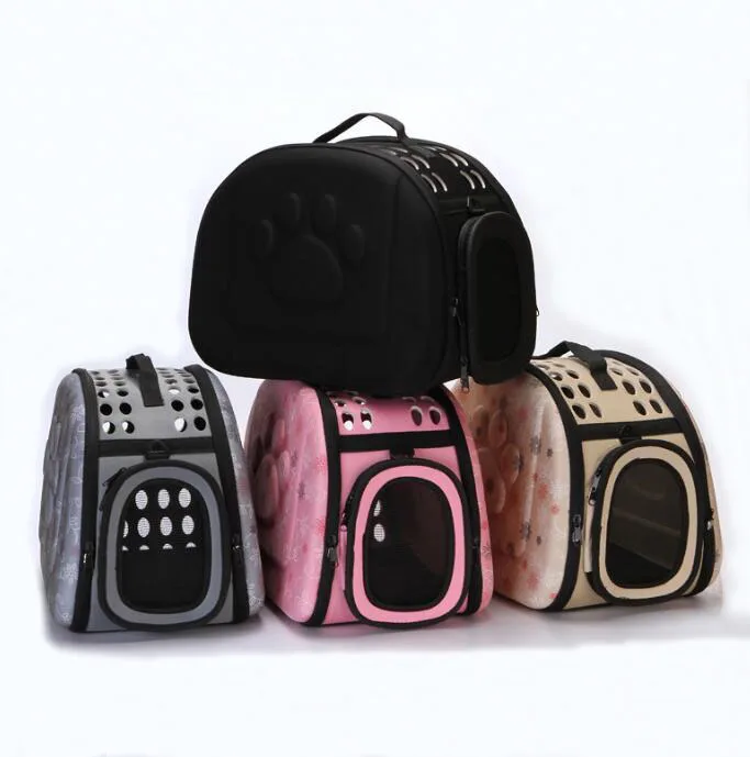 

Portable EVA Pet Dog Puppy Cat Foldable Carrier Carrying Bag Cage Tote Handbag