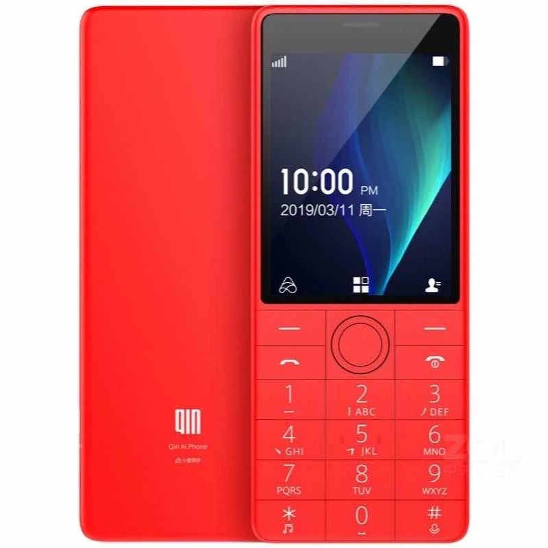 

2020 cost-effective and durable MI qin1s + 2.8-inch screen cheap price 4G feature phone, with GPS function, without camera