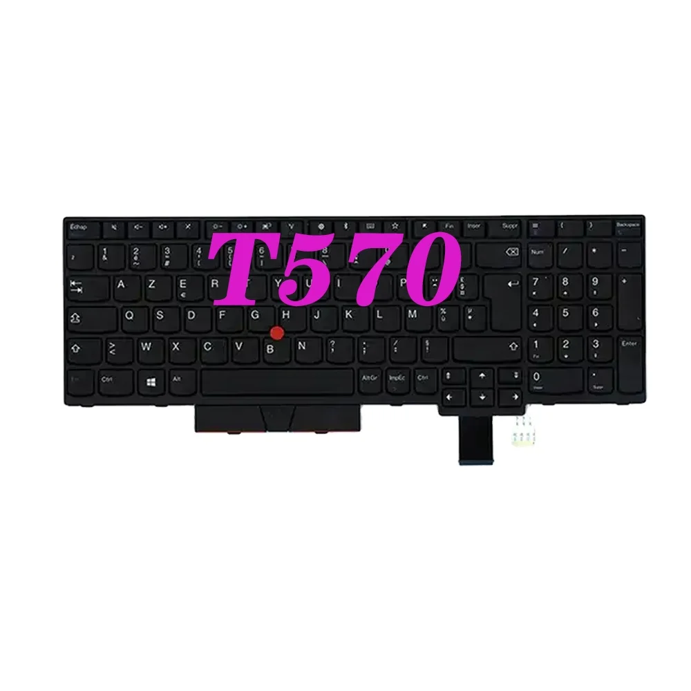 

HHT AZERTY keyboard for ThinkPad T570 P51s laptop 01EN939 01ER511