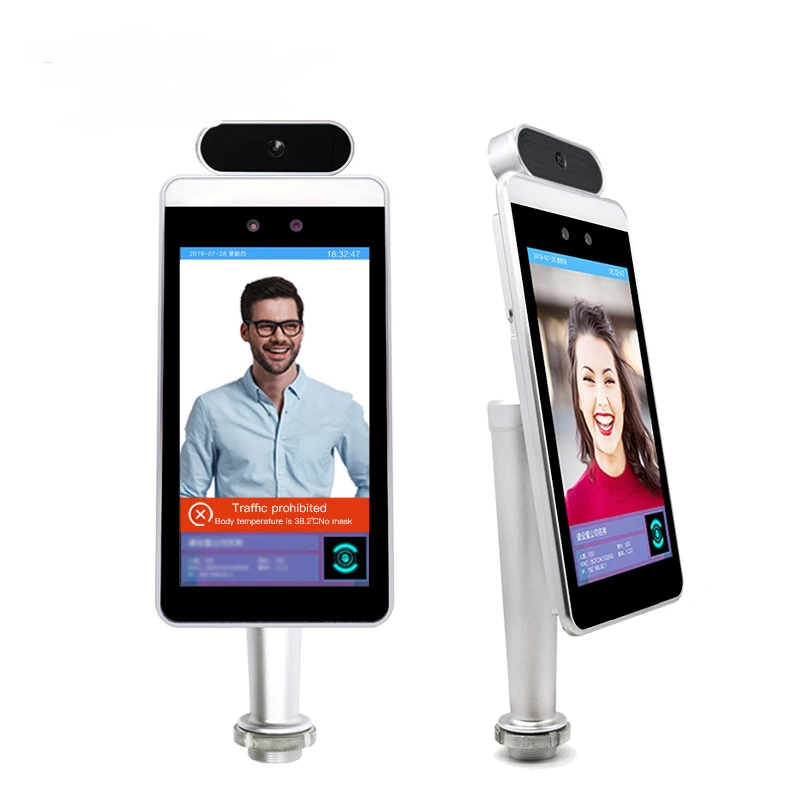 

Facial recognition scanner body temperature measurement Detector