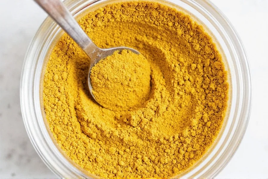 Mustard Powder on Plate