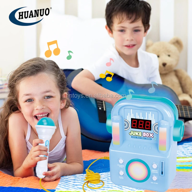 2025 HOT Selling Kids Singing Toy Juke Box with Microphone