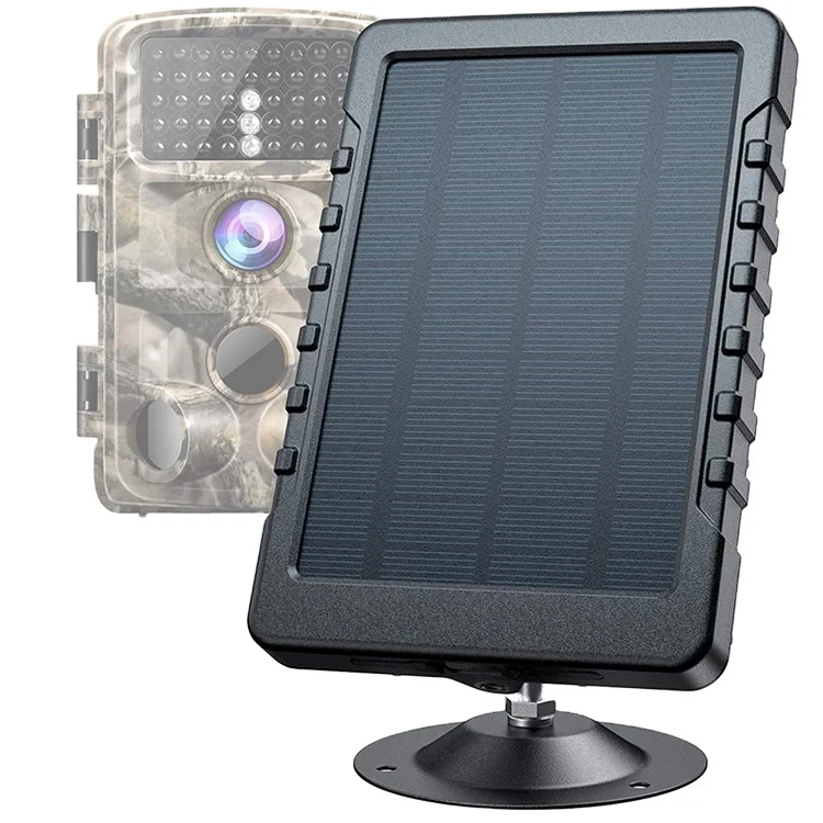 

DC 6V/3000mAh IP56 Waterproof Solar Power Bank Portable Charger for Hunting Game Cameras