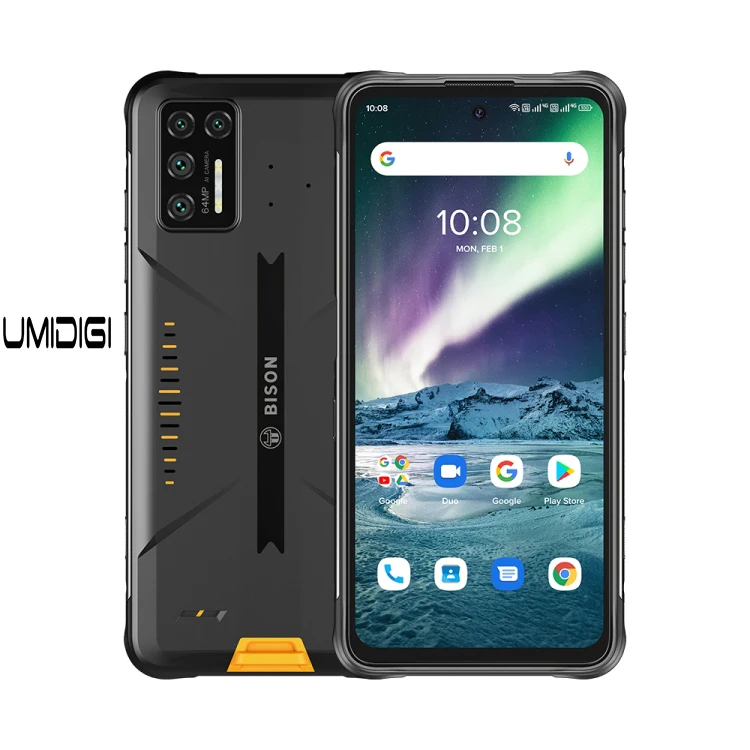 

UMIDIGI BISON GT Rugged 6.67 inch 5150mAh Battery Support Google Play OTG NFC Celular