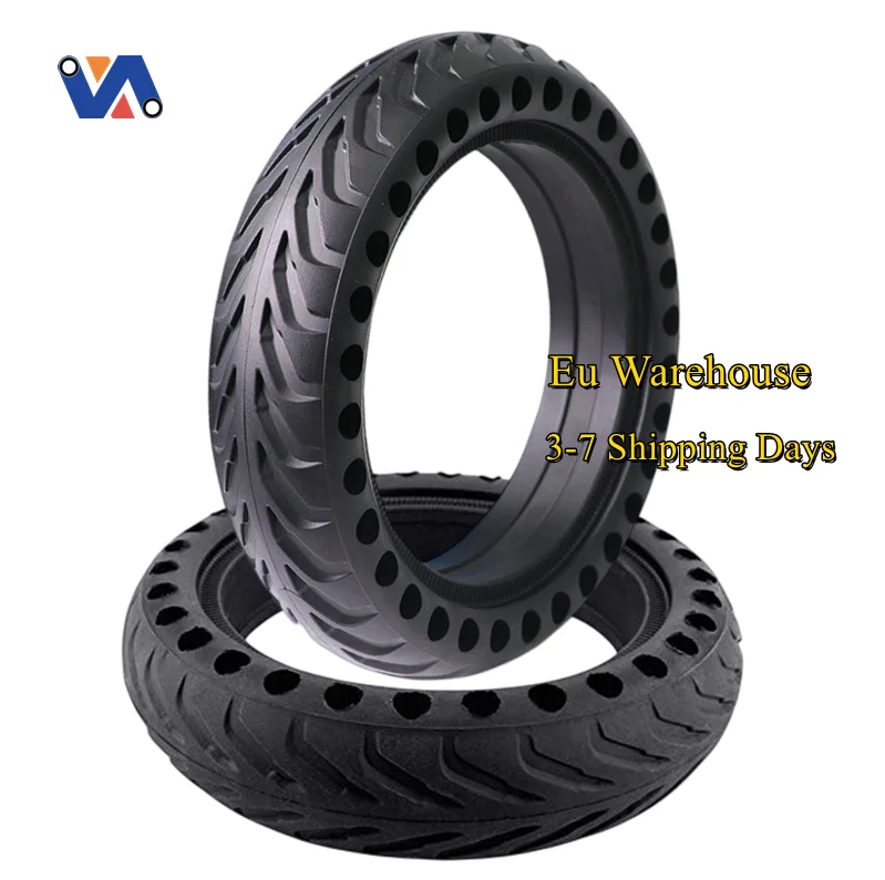

New Image EU Stock Electric Scooter Tire For Xiaomi Mijia M365 Solid Tires Shock Absorbe E Scooter 8.5 Inch Rubber Tyre Wheel