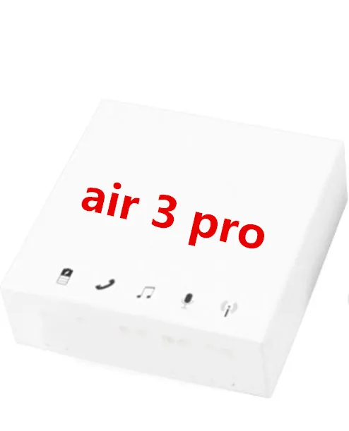 

TWS air 3 Pro 1: 1 In-ear Stereo Earbuds inpods300 Wireless Earphone for Smartphone iPhone Huawei Samsung Xiaomi