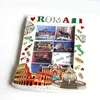 2020 Wholesale custom logo 3d printed Roma tourist souvenir resin picture photo frame