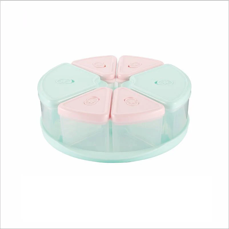 

Hot sale baby snack feeding food supplement storage container with tray