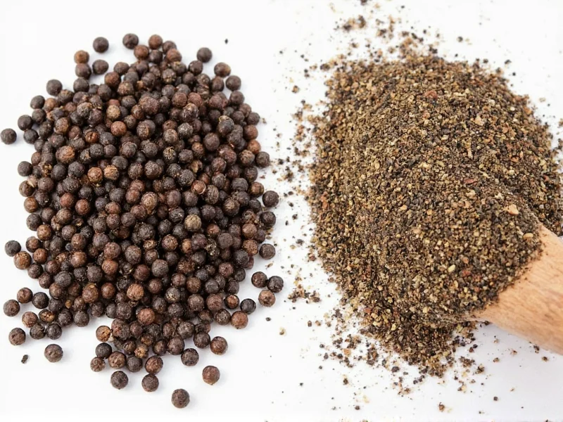 Coarse vs Ground Black Pepper: Key Differences Explained