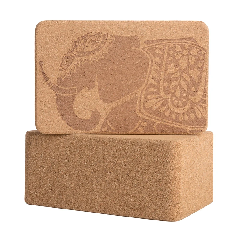 

ODM China Seller Large Natural eco friendly Custom Kork/Cork Yoga Block