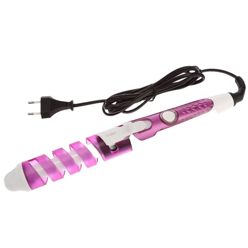 

Professional electric curling iron ceramic for salon whitr hair wand curler Set manufacturers rotating hair curler, The same as pictures