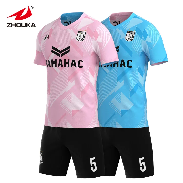 

Sport soccer jersey custom logo design sublimate soccer uniform jersey shirt reversible soccer jersey for men