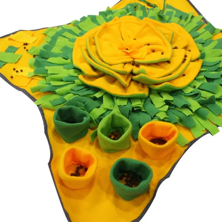 

Snuffle dog mat Mgt2 snuffling mat slow feeding mat, Yellow