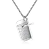 Hot Sale Classic New Arrival Scripture For Engraving Cross Necklace Pendant