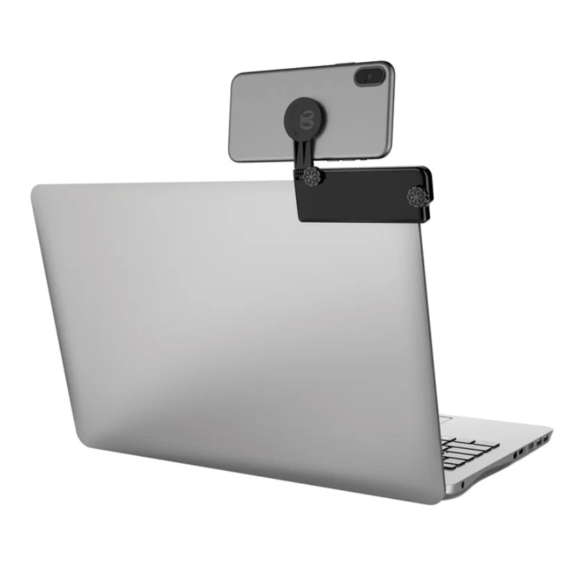 

Magnetic Cellphone Mount Laptop Phone Holder Universal Computer Expansion Bracket Magnetic Suction Mobile Phone Holder