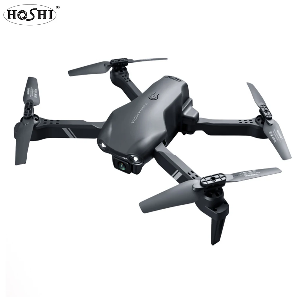 

HOSHI 4DRC V13 Mini Rc Drone 4k Dual Camera WiFi Fpv Drone Dual Camera Foldable Quadcopter Real-time transmission Helicopter, Black