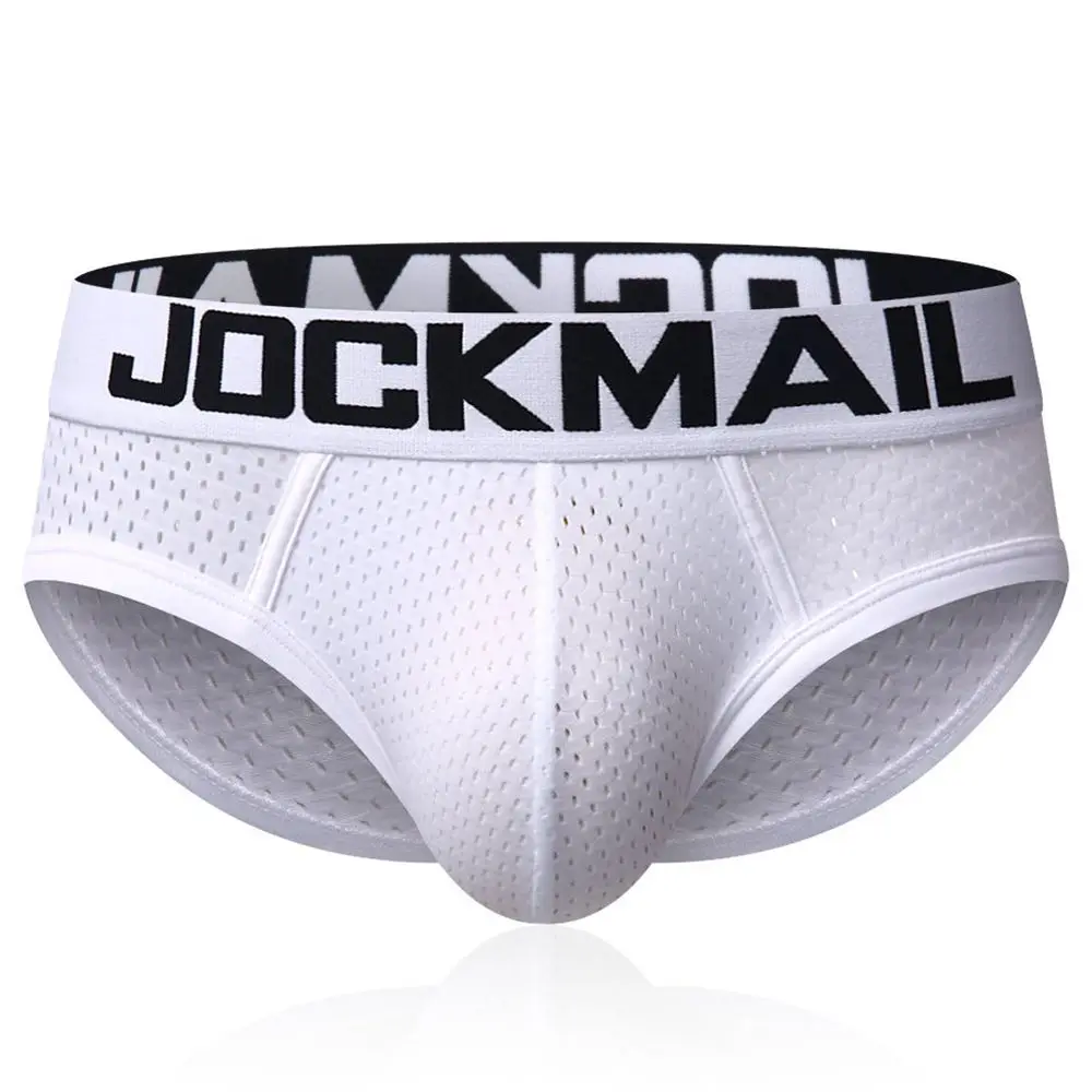 Jockmail Sexy Hip Pad Men's Underwear Penis Buttocks Push Up Cup Boxer ...