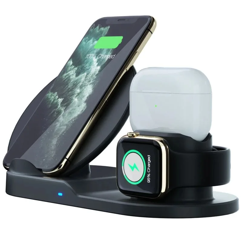 

3 in1Wireless Charger Wireless Charger 3 in 1 5W Wireless Charger Fast Charging