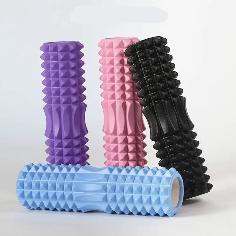 

Wholesale Durable High Density Foam Roller Fitness Massage Roller 45cm EVA Yoga Foam Roller, Customized color