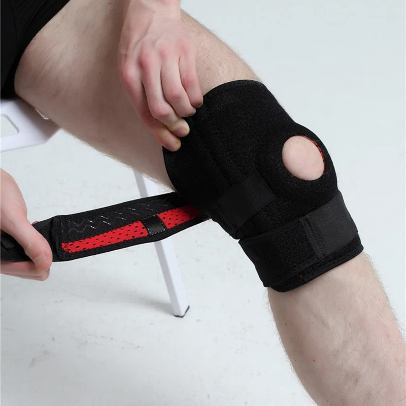 

2021 New Design Fitness Weightlifting Posture Corrector Knee Strap Belt Knee Support, Customized color