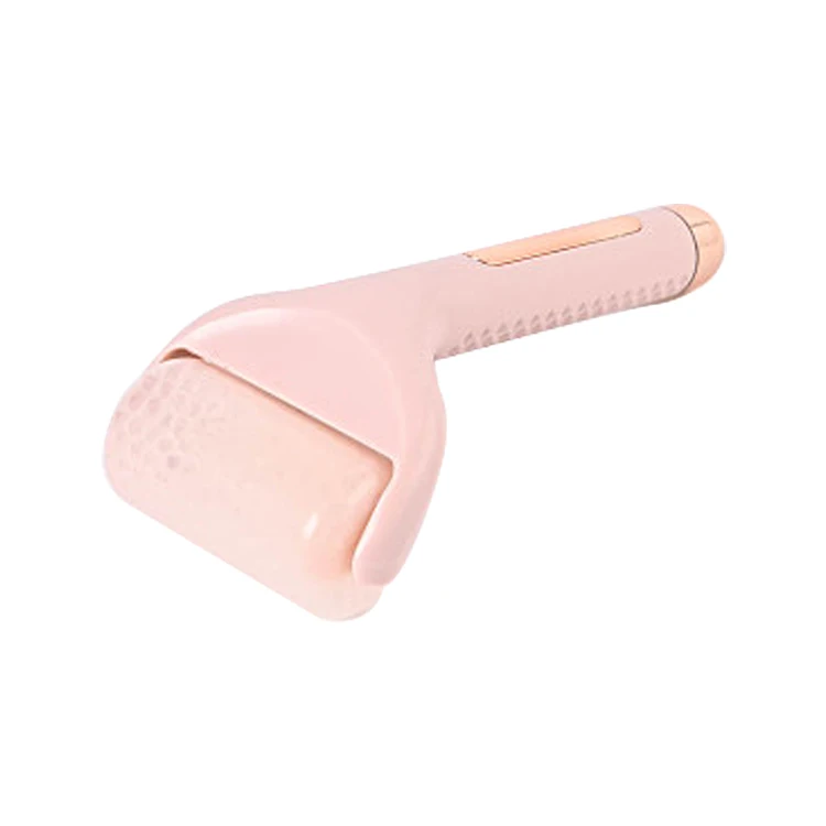 

Baby Pink Color Beauty Instrument for Lady Mini Facial Massage Ice Roller