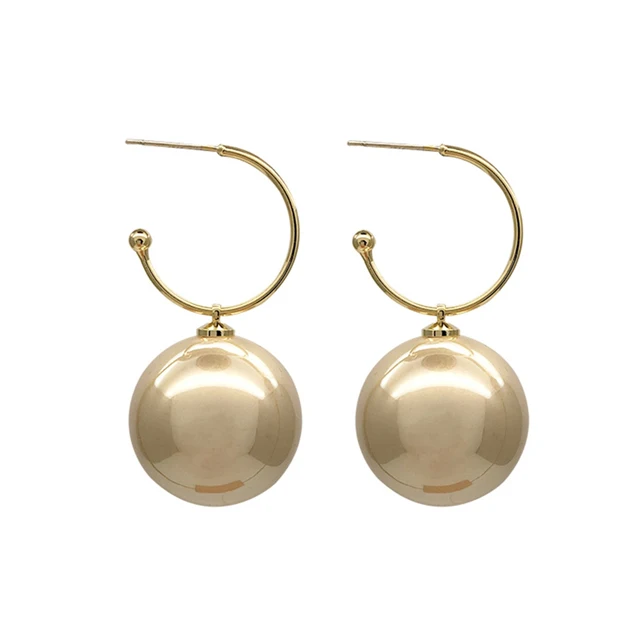 

Classic Fashion Jewerly Pearl Gold Pendent Earring for Women S925 Pin