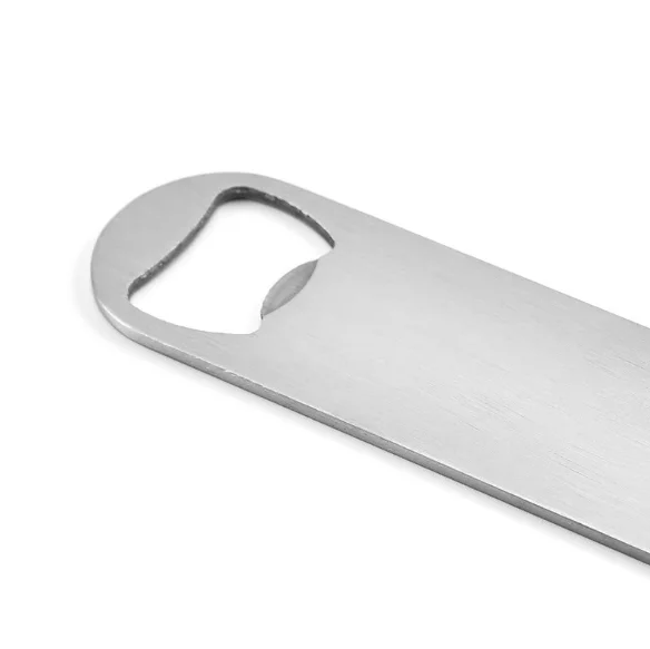 

Promotional Large sizeStainless steel PVC bottle opener Heat transfer beer bottle openerStainless steel bottle opener