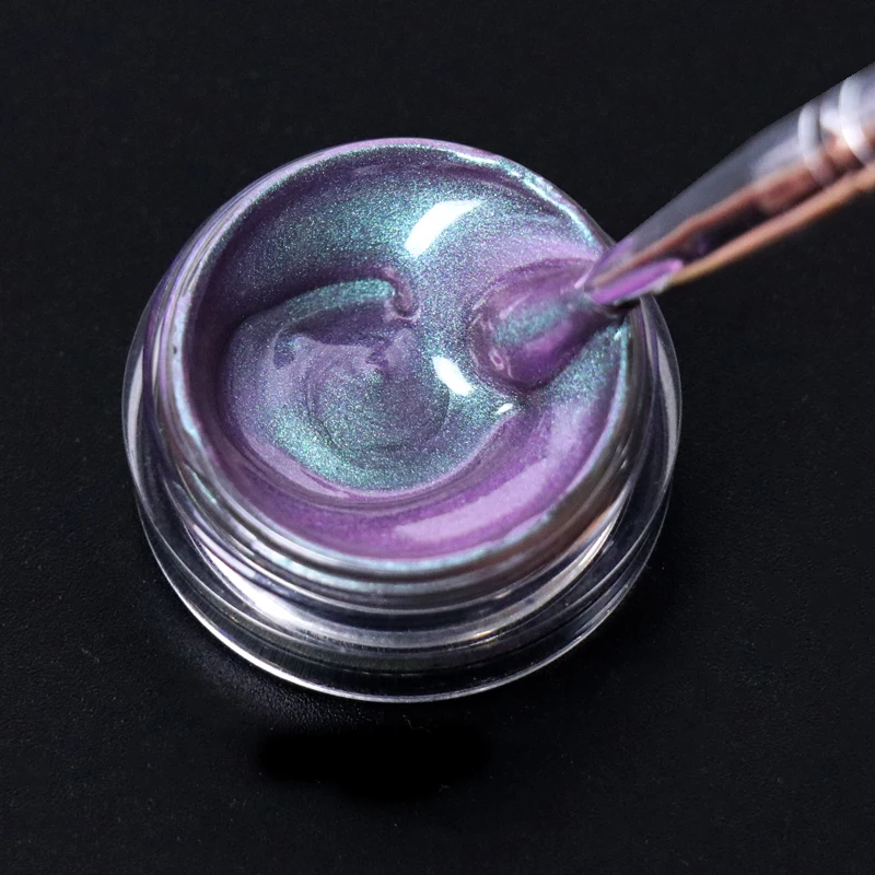 

3g wholesale water activated duochrome mica pigment color face body paint cosmetic chameleon eyeshadow for makeup