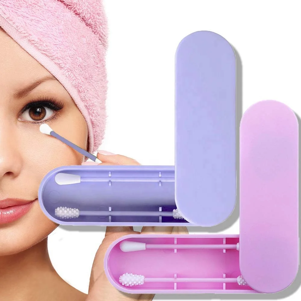 
New Product Ideas 2020 Reusable Cotton Buds Ear Swab Silicon Reusable Silicone Swabs 