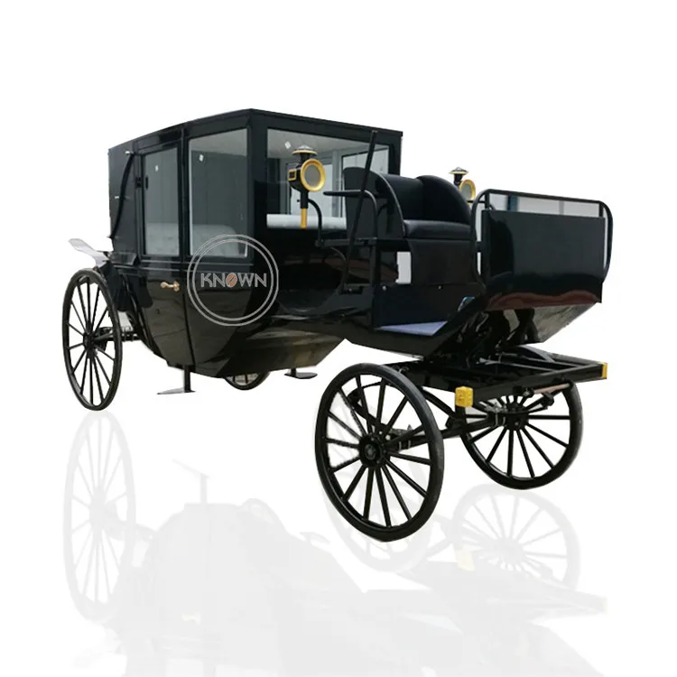 

Electric Folding Horse Carriage Royal Sightseeing Cart for Passenger in Europe, Customised