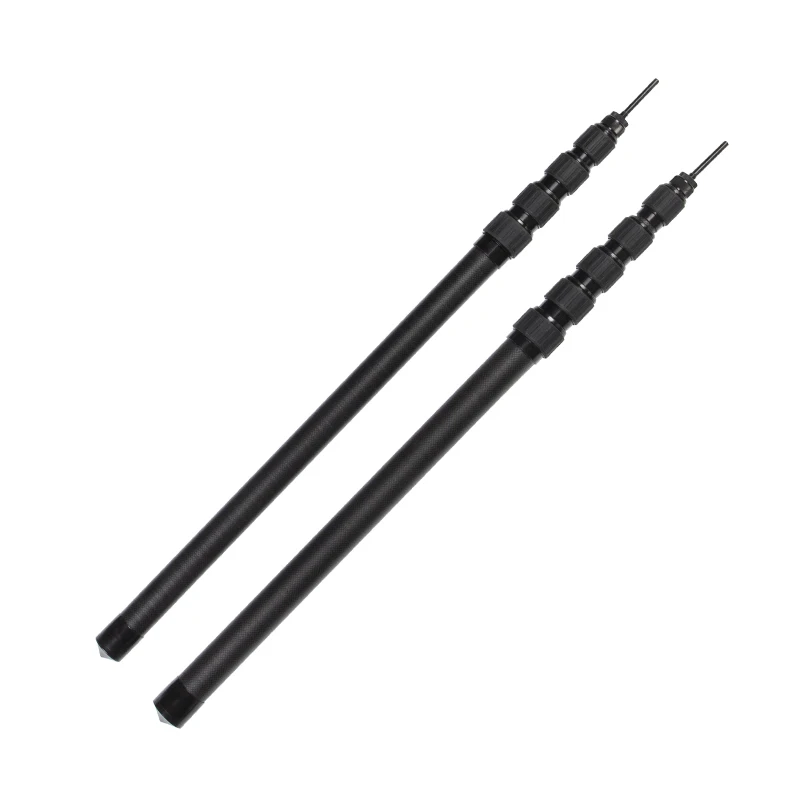 Factory Outlet 6.0M Removable Carbon Fiber Telescopic Rod Adjustable Windsurfing Mast Pole for Carbon Boats Tent Poles