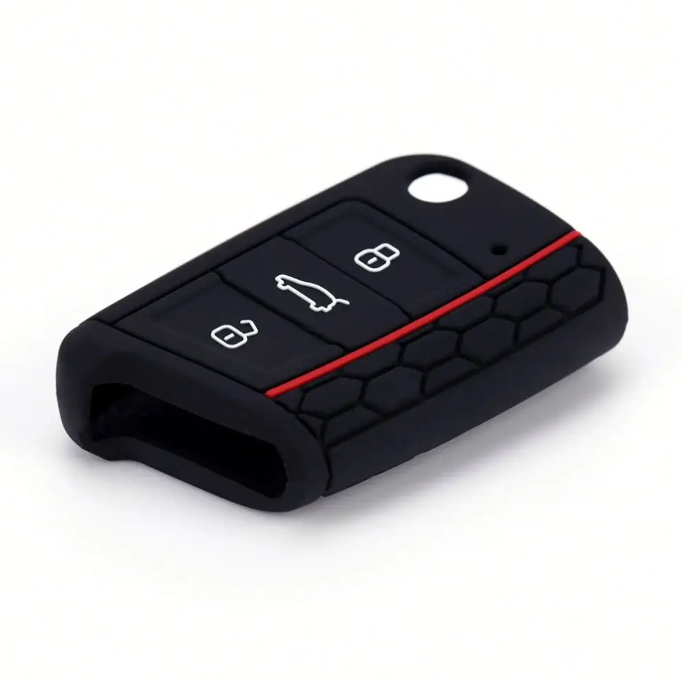 

Manufacturer Quality Car Key Cover silicone key case, Red, black,white, purple, pink,blue,orange,etc