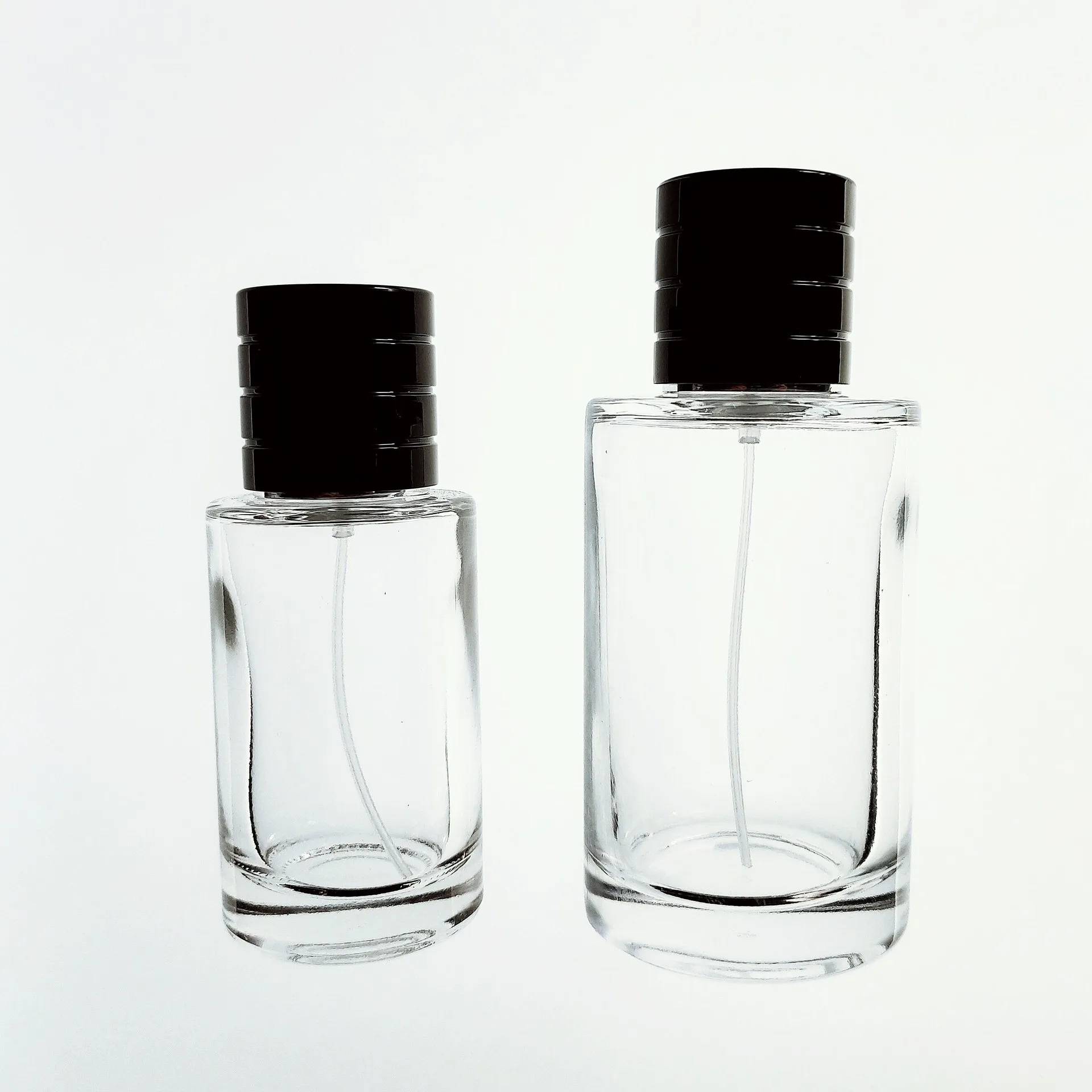 

50ml thick base glass perfume packaging bottle