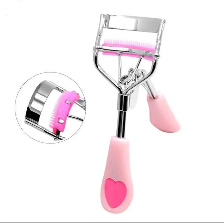 

1pc Professional Eyelash Curler with Comb Suplementer Clip Nature Curl EyeLash-Clip Eyelash Tweezers