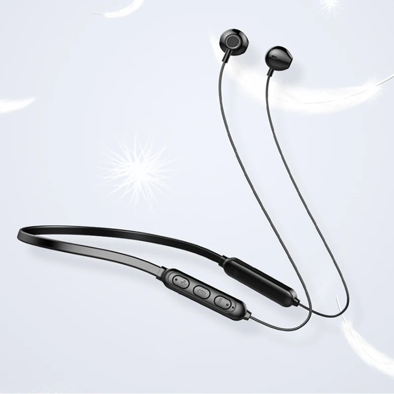 

Magnetic Wireless Headphones with Mic Manufacturer Bluetooths Earphone neckband design Sports sweatproof waterproof hifi sound